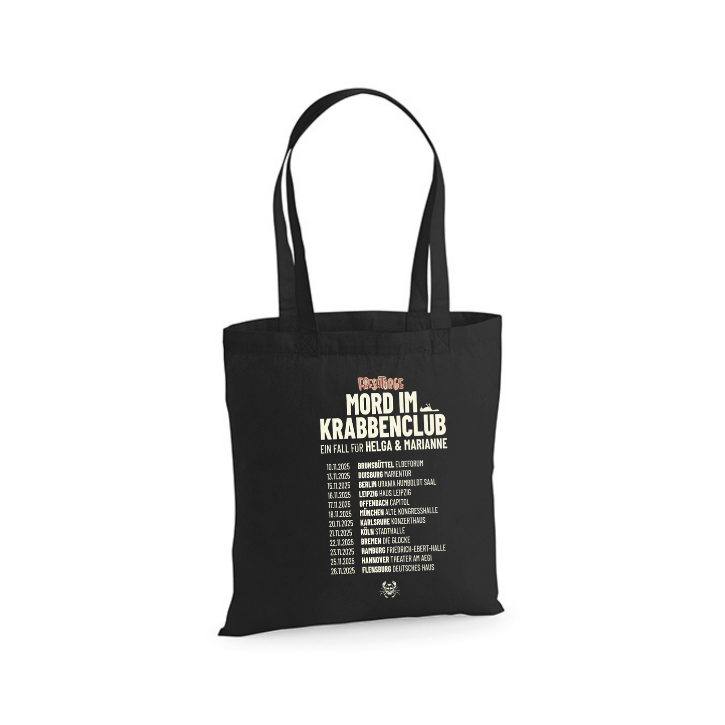Tourtasche "Mord im Krabbenclub" 2025