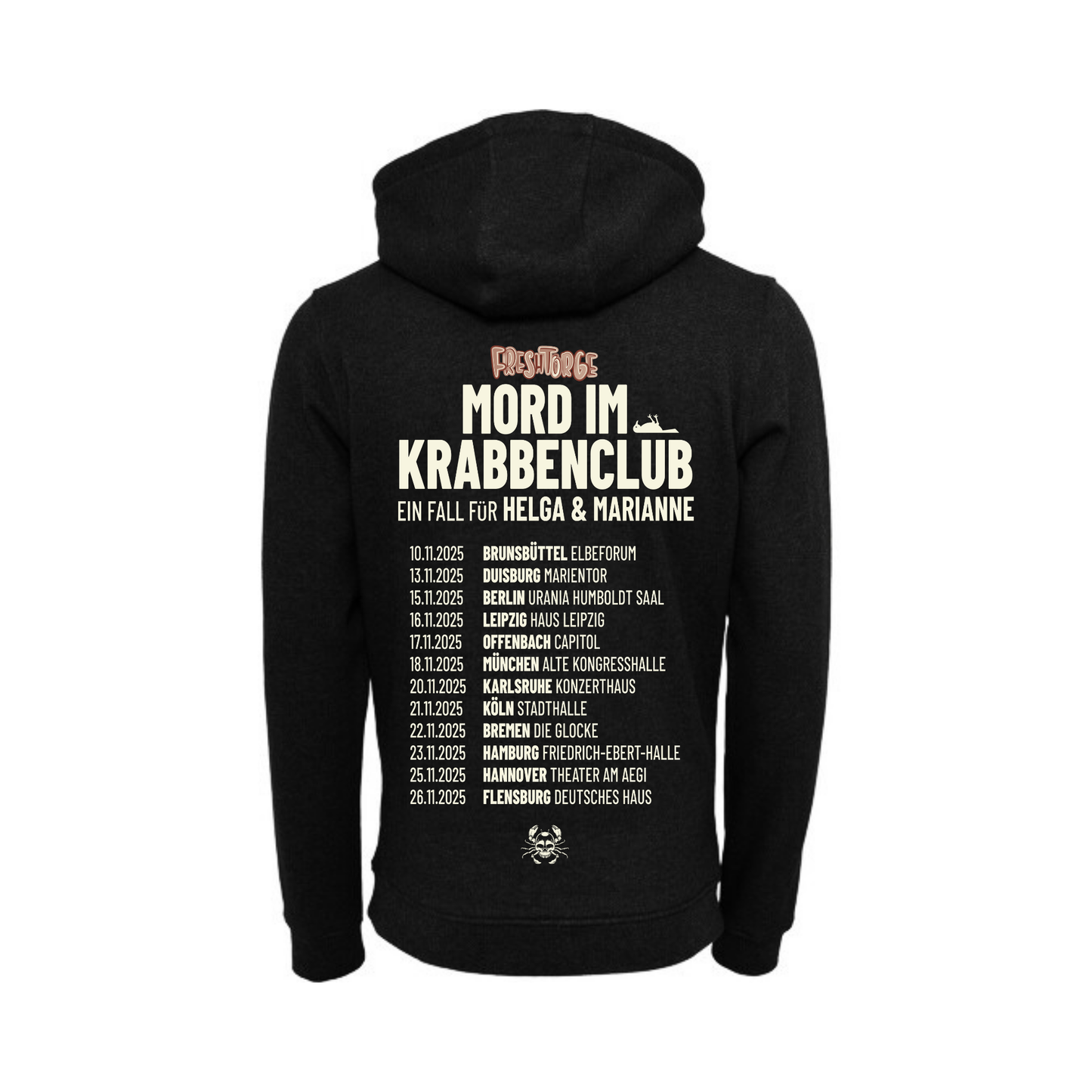 Tourhoodie "Mord im Krabbenclub" 2025