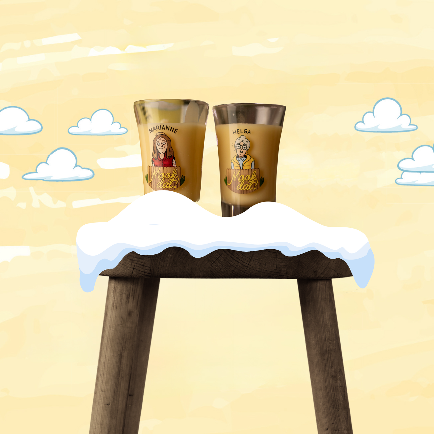 Gläschen-Set "Helga & Marianne"