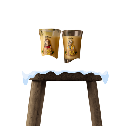 Gläschen-Set "Helga & Marianne"