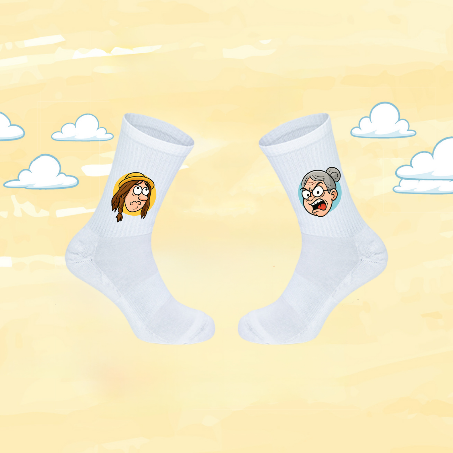 Socken "Helga & Marianne"