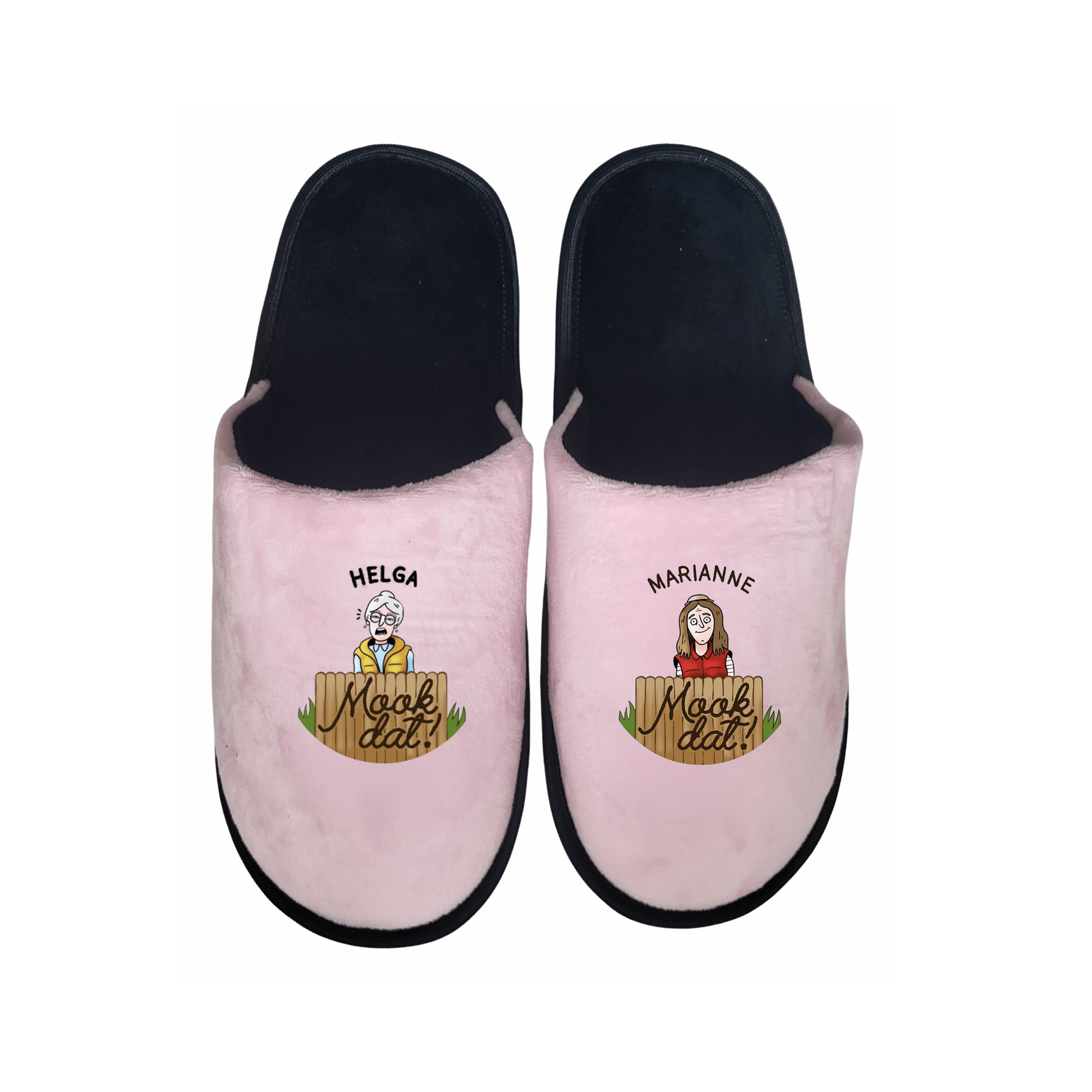 Filzpantoffeln "Helga & Marianne" Pink - FRESHTORGE SHOP