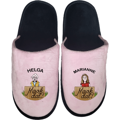 Filzpantoffeln "Helga & Marianne" Pink - FRESHTORGE SHOP