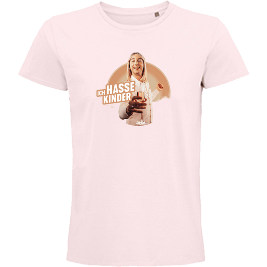 T-Shirt "Susanne Nörgel - Ich hasse Kinder" rosa - FRESHTORGE SHOP